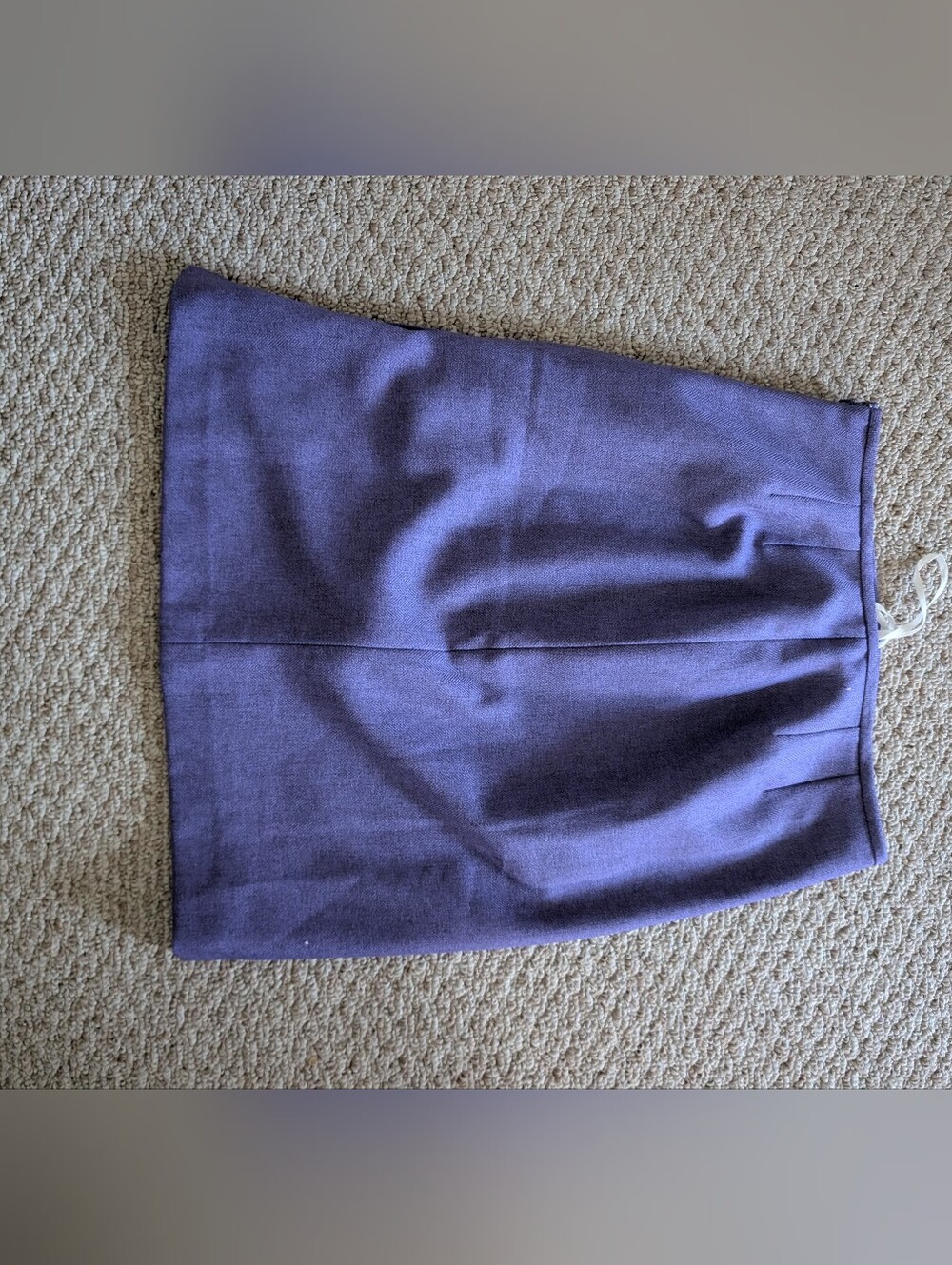 Le Suit Violet A-Line Skirt